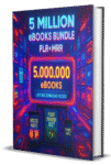5 Million eBooks Mega Bundle Plr Mrr, Resellable Ebooks, Plr Ebooks Passive Income, Financial Ebooks