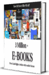 3 Million+ Ebooks + 3 Million PLR Articles Bonus with reseller rights | 3 M Ebooks bundle