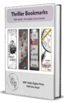 Thriller, Psychological Thriller Bookmark
