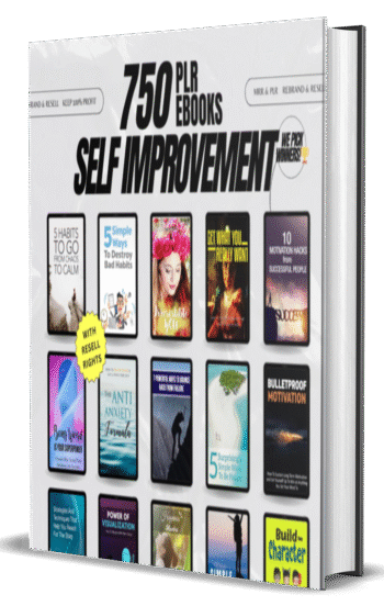EBOOKS Self Improvement Bundle/750 Digital Books With Resell Rights/Ebook Bundle