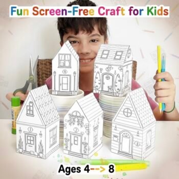 Turn Screen Time Into Creative Time — A 5-Minute Activity Kids Actually Love.🧒✂️